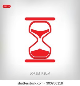 hourglass vector icon