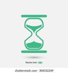 hourglass vector icon