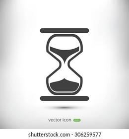 hourglass vector icon