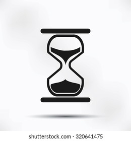 hourglass vector icon