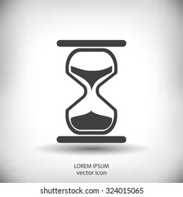 hourglass vector icon