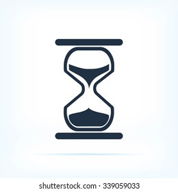 hourglass vector icon