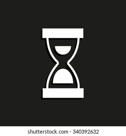 Hourglass - vector icon