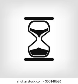 hourglass vector icon