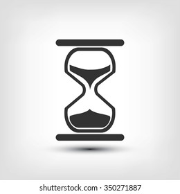 hourglass vector icon