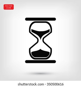 hourglass vector icon