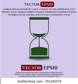 Icono vectorial de vidrio
