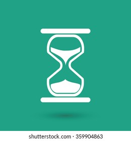 hourglass vector icon