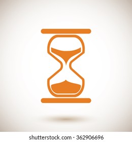 hourglass vector icon