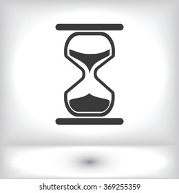 hourglass vector icon