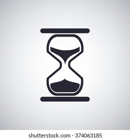 hourglass vector icon