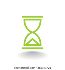 hourglass vector icon