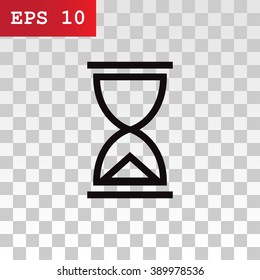 hourglass vector icon
