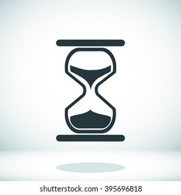 hourglass vector icon