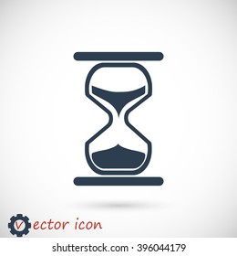 hourglass vector icon