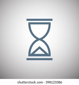 hourglass vector icon