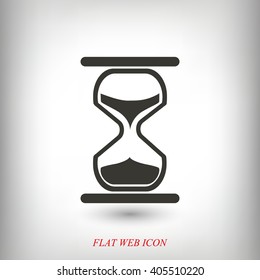 hourglass vector icon