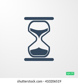 hourglass vector icon