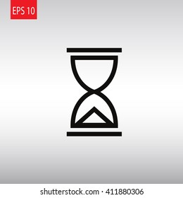 hourglass vector icon