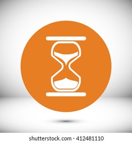 hourglass vector icon
