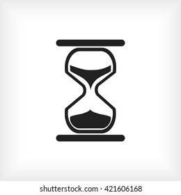 hourglass vector icon