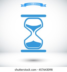 hourglass vector icon