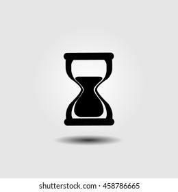 Hourglass vector icon