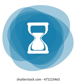 Hourglass vector icon