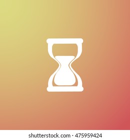 Hourglass vector icon