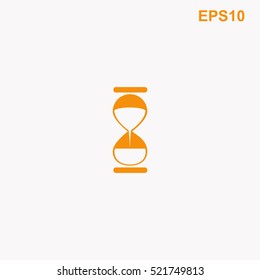 Hourglass vector icon