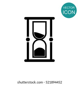 Hourglass vector icon