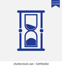 Hourglass vector icon