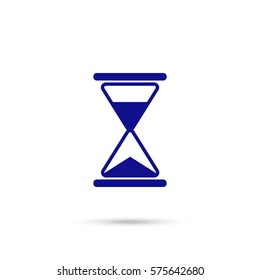 Hourglass vector icon