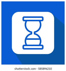 Hourglass vector icon