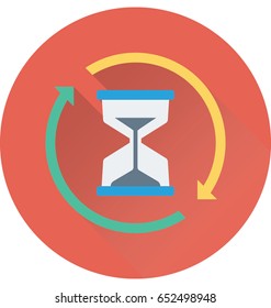 Hourglass Vector Icon