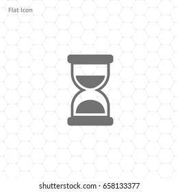Hourglass vector icon