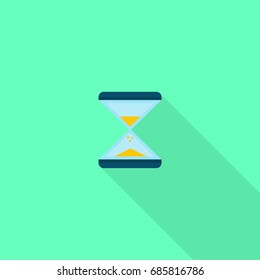 hourglass vector icon