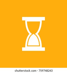 Hourglass Vector icon 