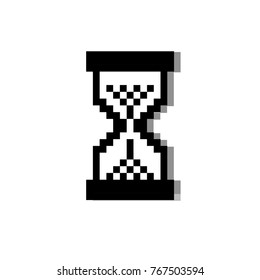 Hourglass vector icon