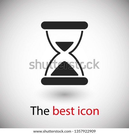 Hourglass vector icon