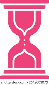 Hourglass vector icon. Can be used for printing, mobile and web applications.
