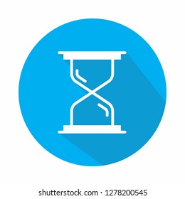  Hourglass vector icon illustration