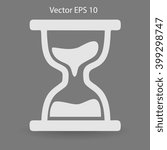 hourglass vector illustration