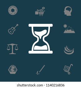 hourglass vector illustration