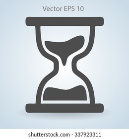 hourglass vector illustration