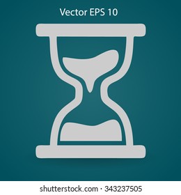 hourglass vector illustration