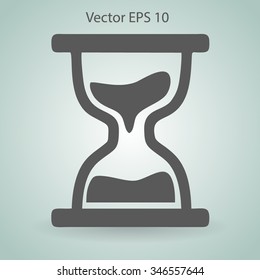 hourglass vector illustration