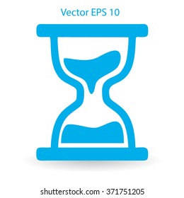 hourglass vector illustration