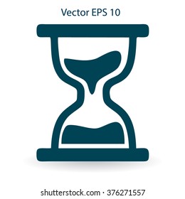 hourglass vector illustration