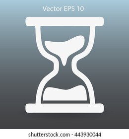 hourglass vector illustration